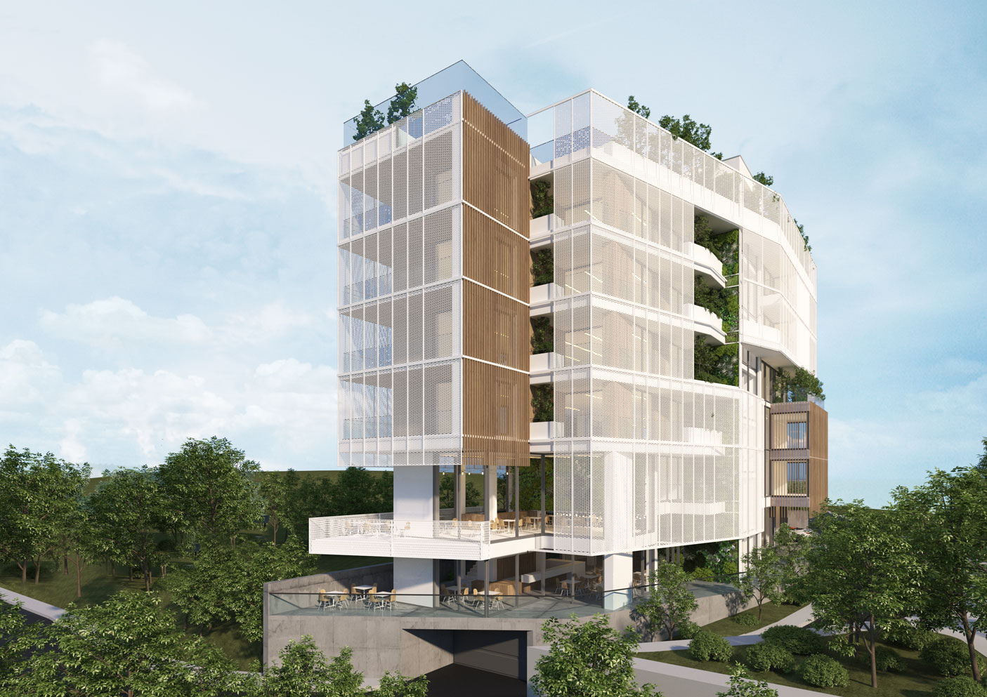 Vedere de ansamblu a proiectului – Seaside Residence, Constanța