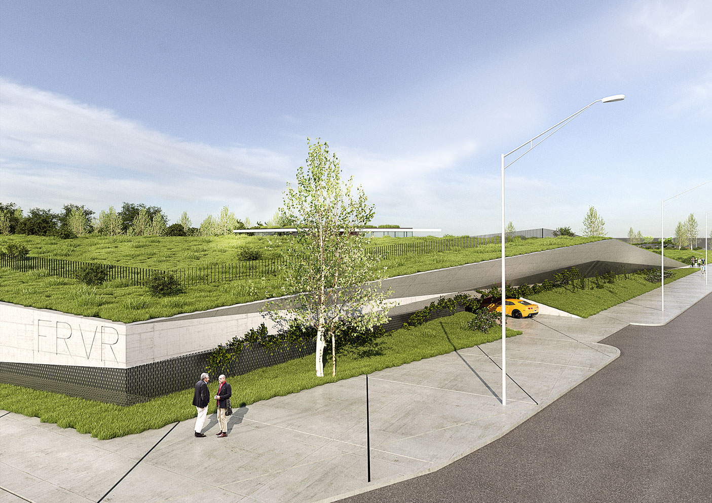 Planșă conceptuală, detaliu – Parcul Feroviarilor, Cluj-Napoca