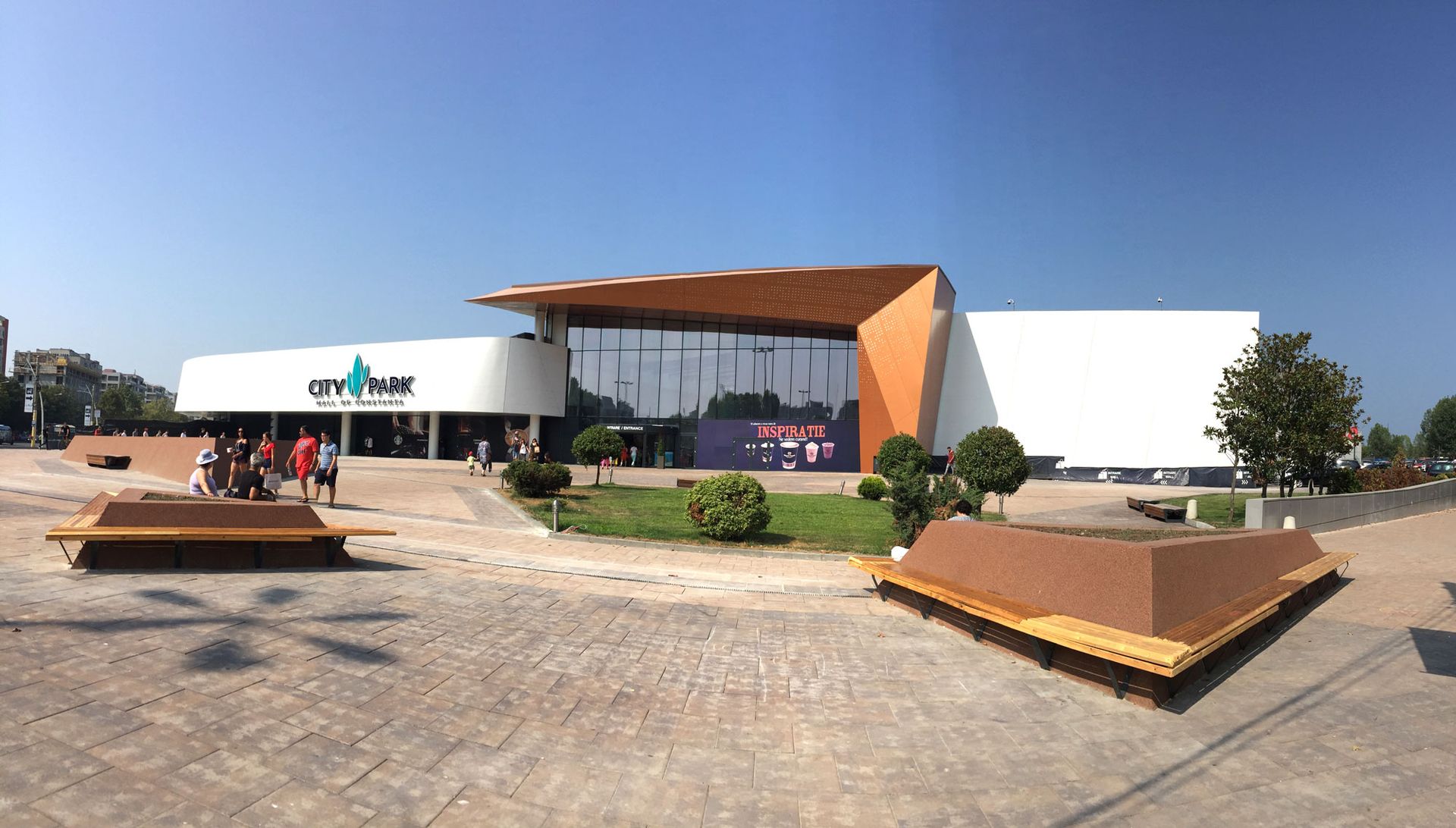 Spațiu interior al centrului comercial – Extindere City Park Mall Constanta, Constanța