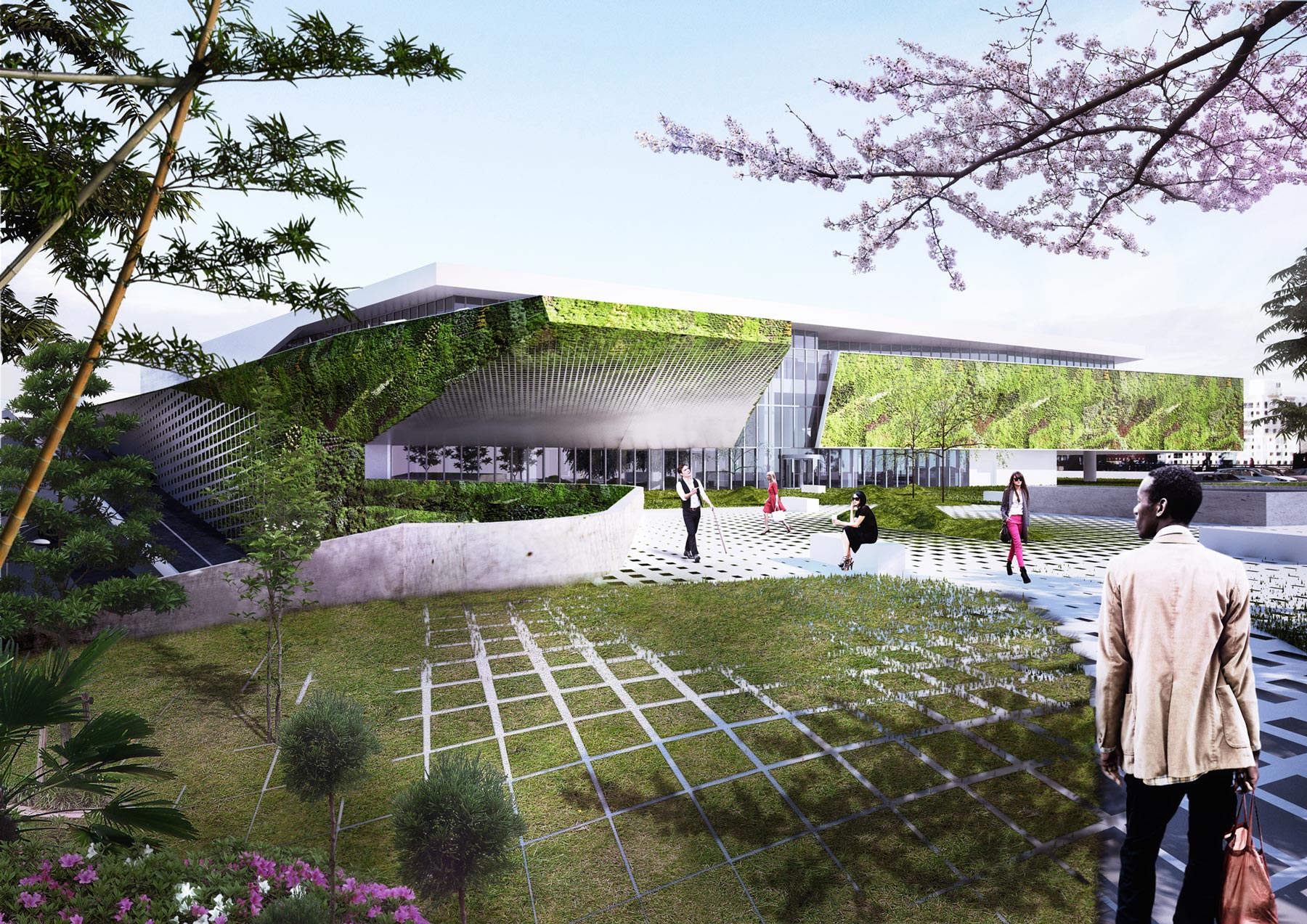 Detaliu de amenajare comercială – Extindere City Park Mall Constanta, Constanța
