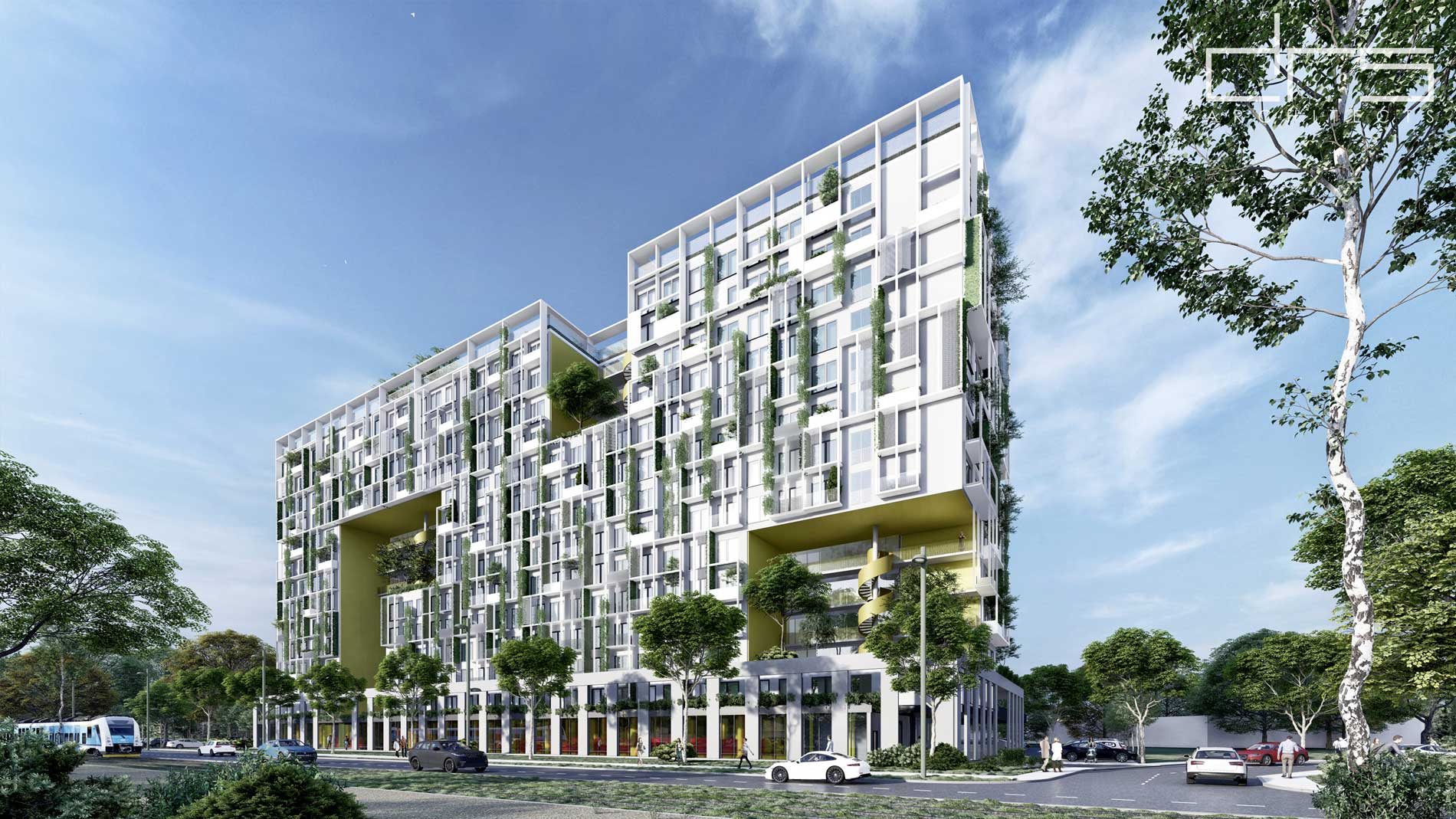 Perspectivă asupra spațiilor comune, de aproape – Unique Student Housing, București