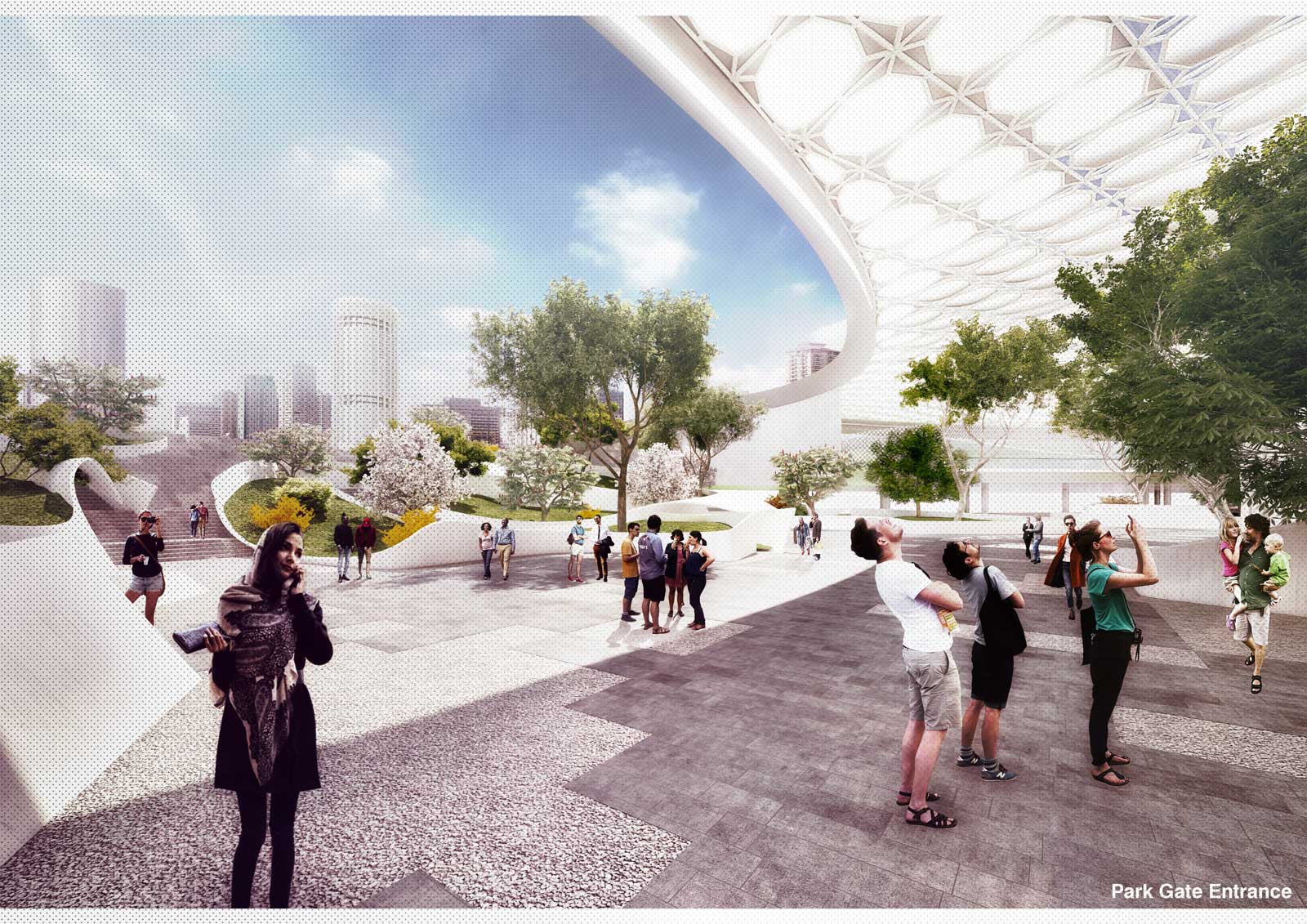 Perspectivă urbană – urban NODE, Beijing, CHINA