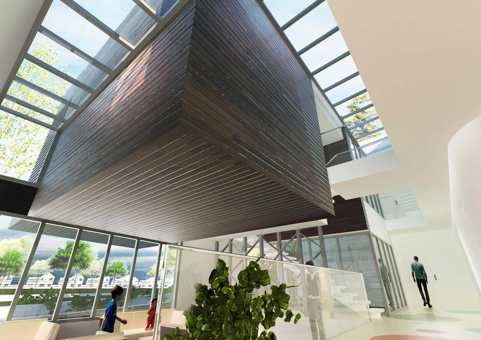 Perspectivă asupra spațiului – Psychology Clinic, Constanța