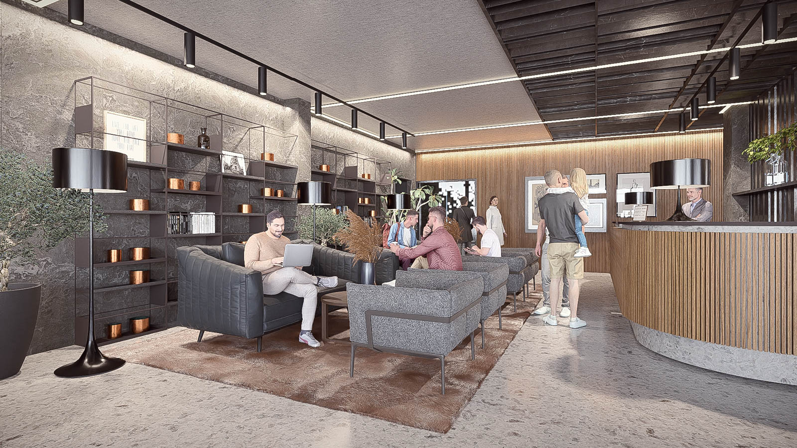 Recepția, de aproape – Hotel Mercure Bacău, Bacău