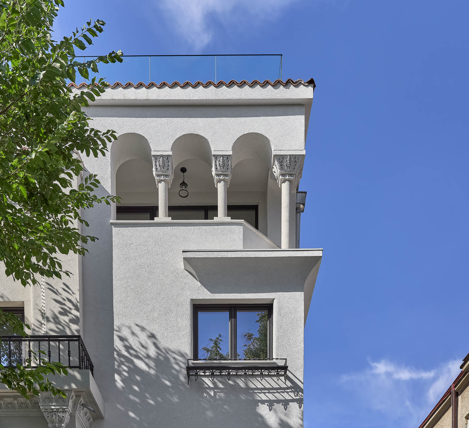 Detaliu arhitectural – Rosenthal House, București