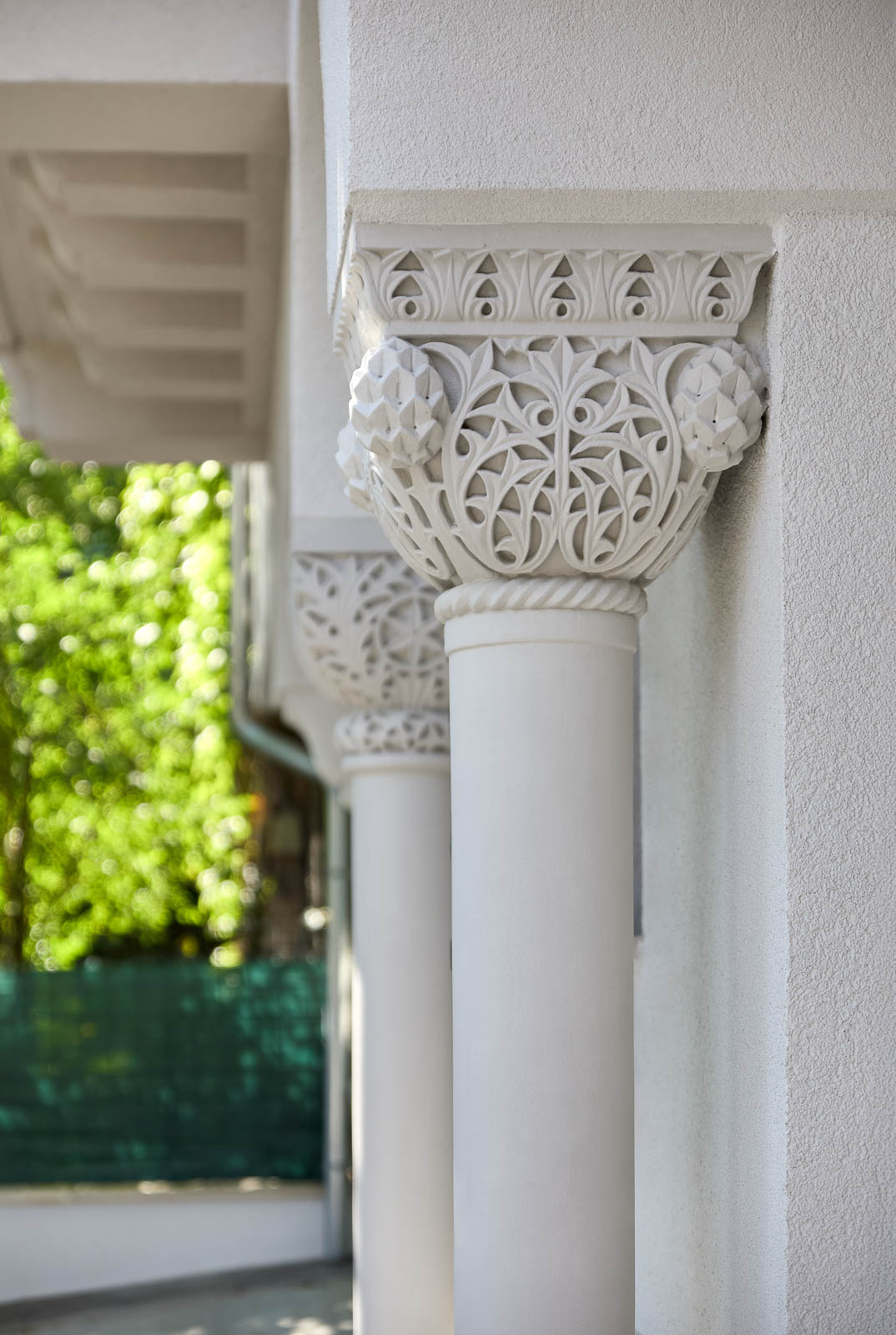 Detaliu arhitectural, de aproape – Rosenthal House, București