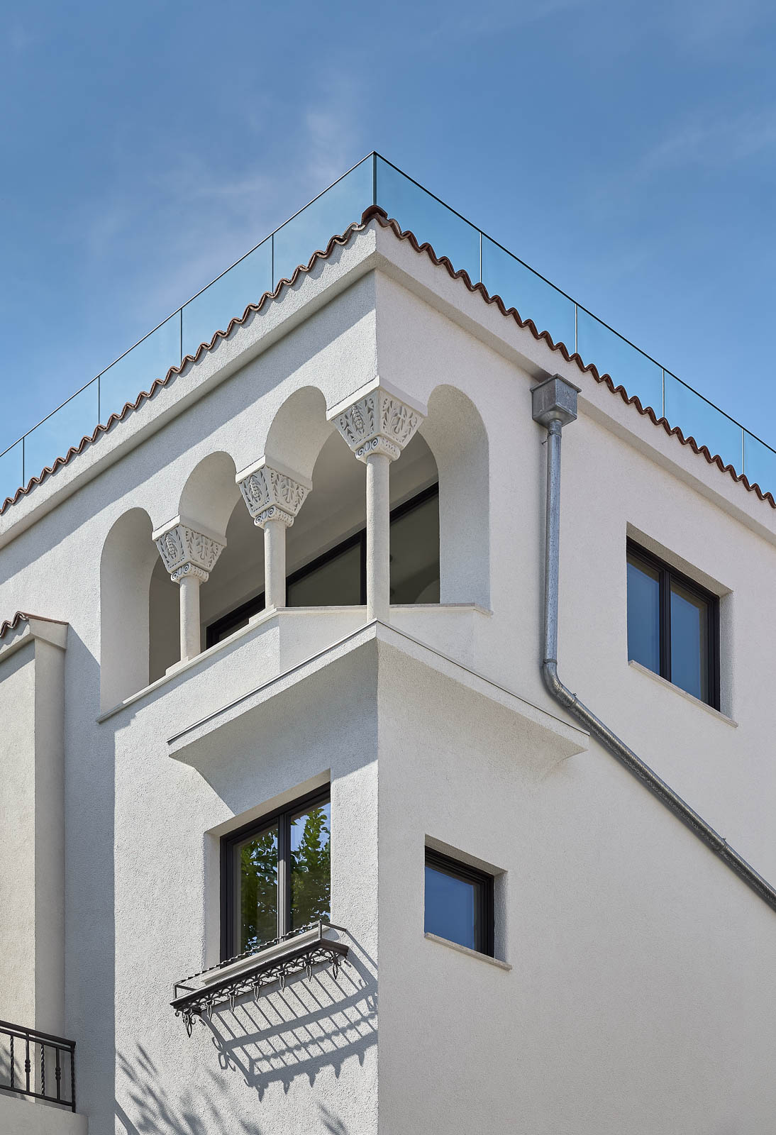 Vedere interioară, de aproape – Rosenthal House, București