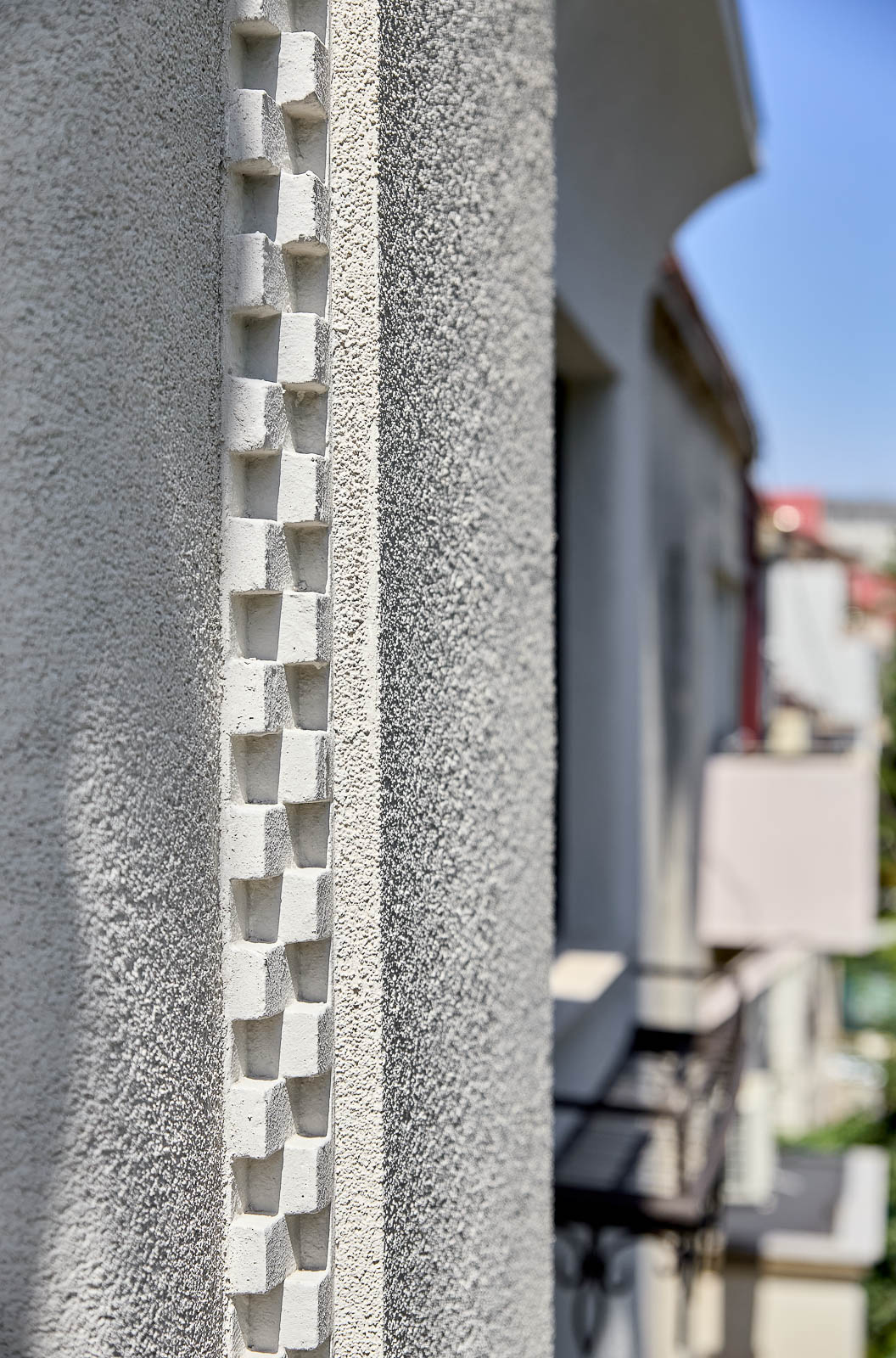 Detaliu arhitectural, varianta 3 – Rosenthal House, București