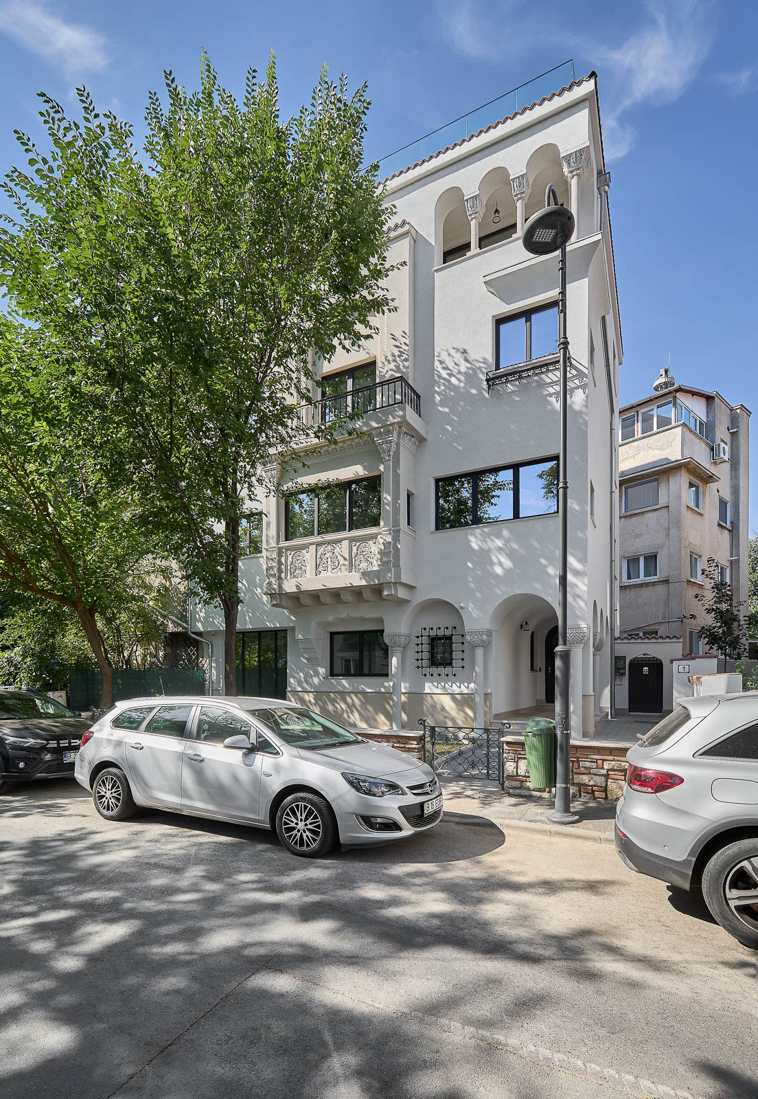 Perspectivă asupra spațiului, varianta 4 – Rosenthal House, București