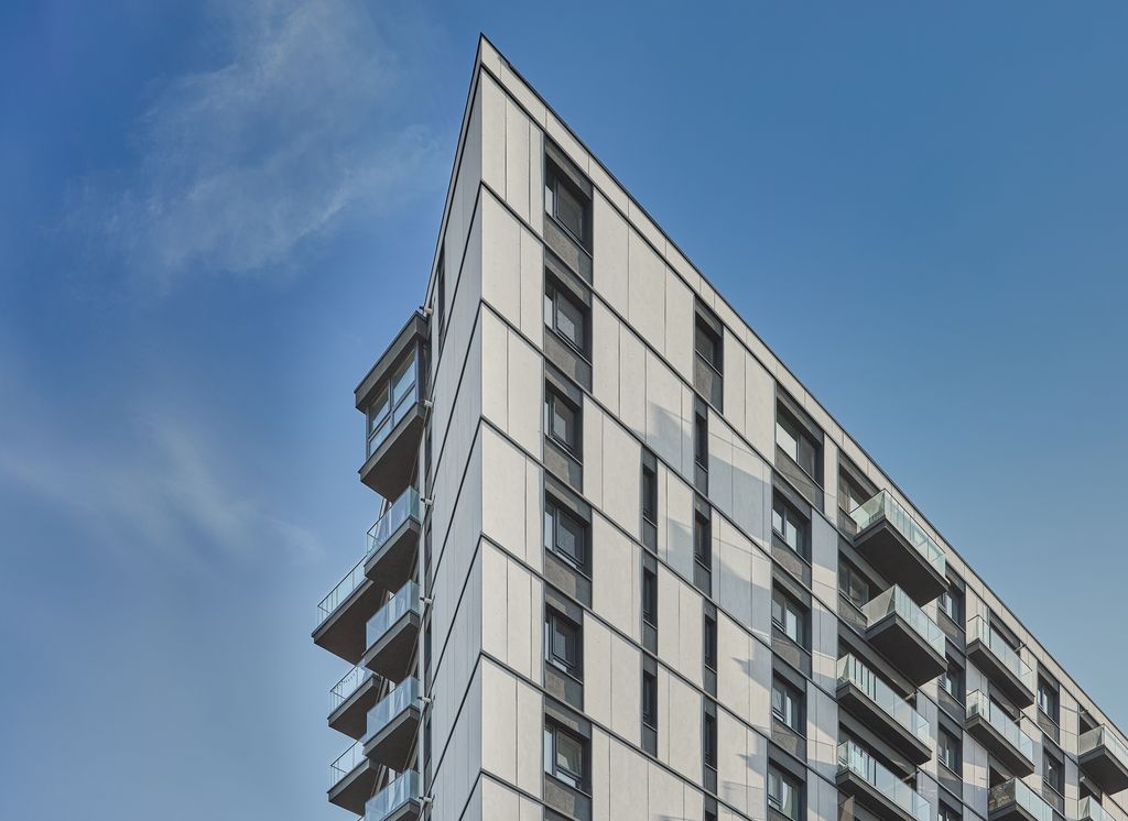 Imobilul de apartamente Lake House 2 din vestul Bucureștiului, în apropiere de Lacul Morii, ansamblu rezidențial dintr-o zonă în plină densificare urbană