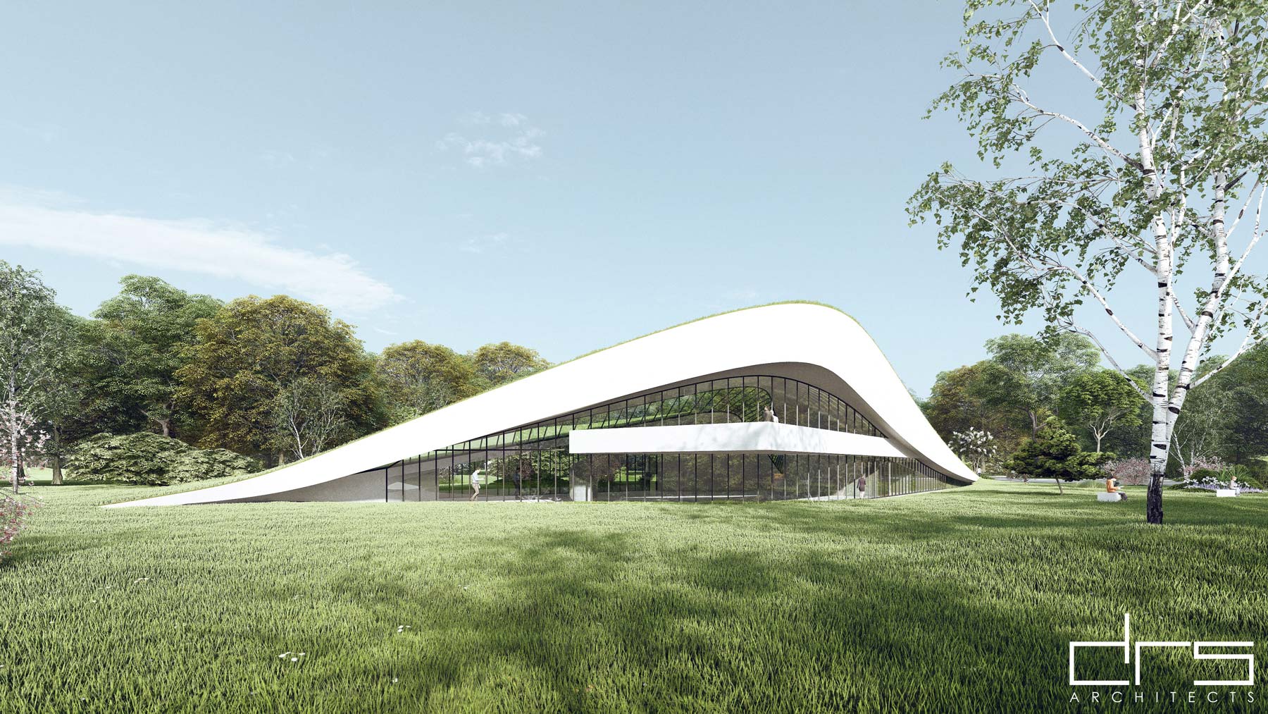 Vedere interioară – Pavilion Cultural, București