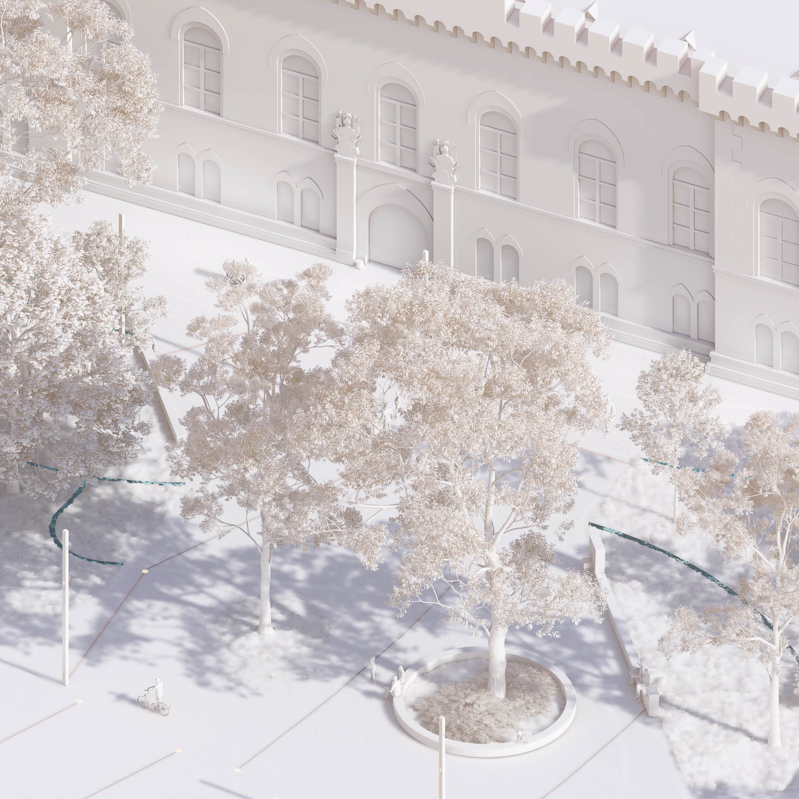 Vedere de ansamblu a propunerii, de aproape – Victoria Square Timișoara, Timișoara